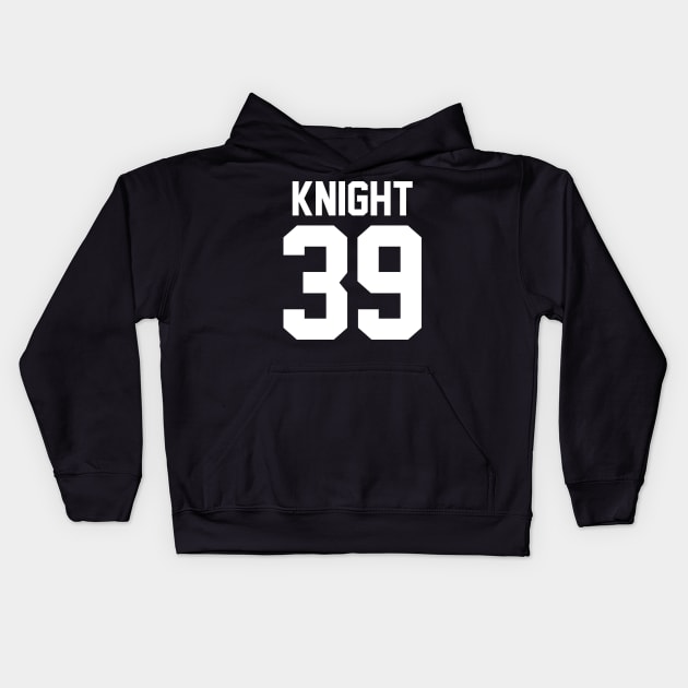 Knight 39 Kids Hoodie by ZPat Designs